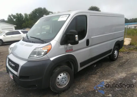 2022 Ram Promaster 1500 Low Roof 136 Wb from USA, damaged, VIN 3C6LRVAG4NE102340